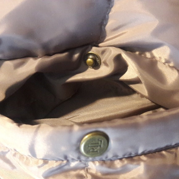 Lauren Ralph Lauren Down/waterfowl fur lined removeable hood zip up size s - Picture 9 of 15